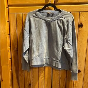 Danskin Gray Boxy Long Sleeve Hoodie